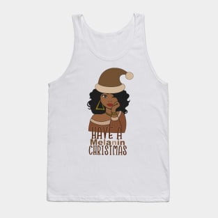 Have A Melanin Christmas Tank Top